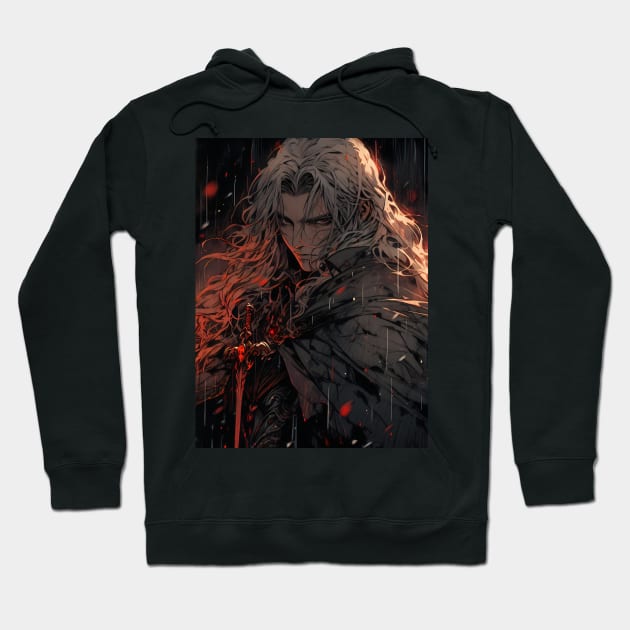 Hunters of the Dark: Explore the Supernatural World with Vampire Hunter D. Illustrations: Bloodlust Hoodie by insaneLEDP